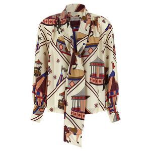 Alberto Biani Women's Lavallière Collar Shirt